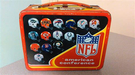 1976 nfl metal lunch box|1976 Lunchbox for sale .